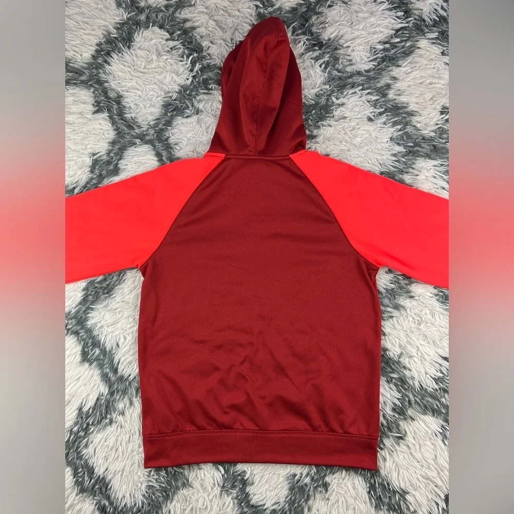 Nike SB Kids Boys Full Zip Hoodie Sweatshirt Size XL 13-15 Burgundy